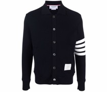 Kaschmircardigan mit Streifen