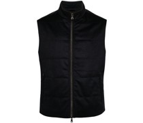 Belgravia quilted cashmere gilet