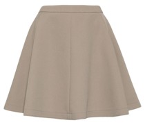 high-waisted godet skirt