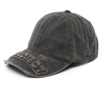 Paris Baseballkappe mit Distressed-Finish