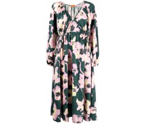 Heather Midikleid mit Print