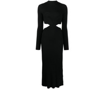 Geripptes Kleid