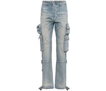 Gerade Tactical Cargo-Jeans