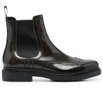 Chelsea-Boots mit Budapestermuster