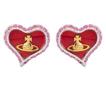 Petra heart-shape earrings