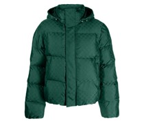 Geometrisch gemusterte Steppjacke