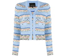 Gestreifter Cardigan