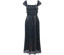 Metallic-Midikleid