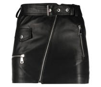 Kurzer Lederrock
