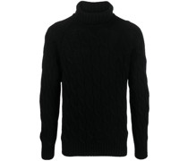 Derk Pullover mit Zopfmuster
