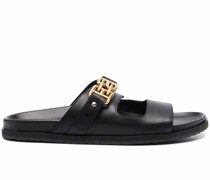 Flache Sandalen