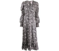 Seidenkleid mit Print