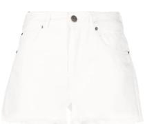 Jeans-Shorts mit hohem Bund