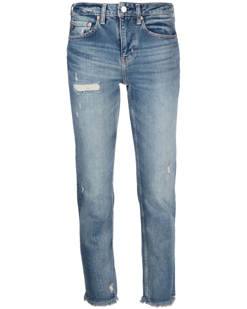 Adriano Goldschmied Damen Jeans im Cropped-Design