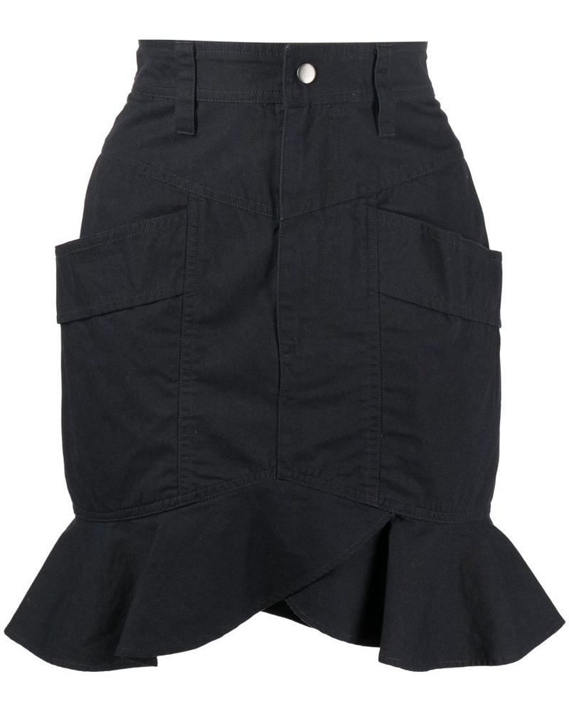 Étoile Isabel Marant Damen Minirock mit Rüschen