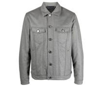 Gefütterte Jacke mit Knöpfen