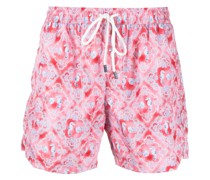 Badehose mit grafischem Print