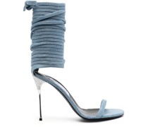 Sandalen im Jeans-Look
