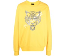 Sweatshirt mit Tigerkopf