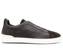 Slip-On-Sneakers aus Wildleder
