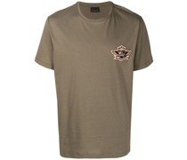 T-Shirt mit Logo-Patch