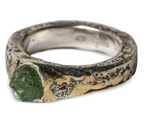 18kt vergoldeter Sistema Ring mit Peridot