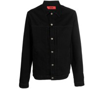 Jeansjacke mit Knopfleiste
