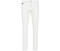 Tief sitzende Skinny-Jeans