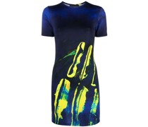 Minikleid mit grafischem Print