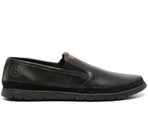 Crooner perforated leather loafers