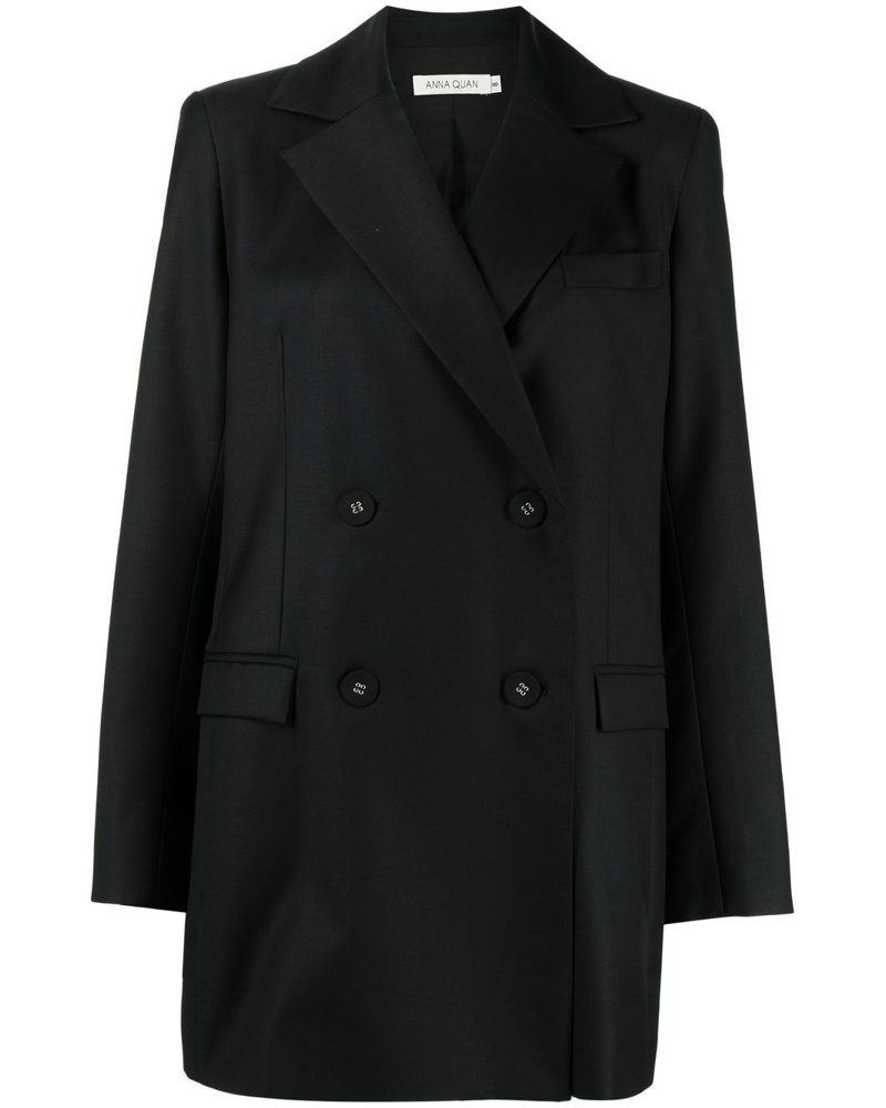 Anna Quan Damen Doppelreihiger Blazer