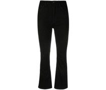 Halbhohe Cropped-Jeans