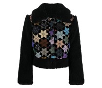 Jacke aus Faux Shearling
