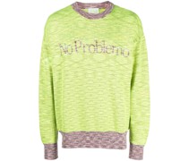 Sweatshirt mit Slogan-Print
