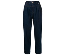 Schmale High-Rise-Jeans