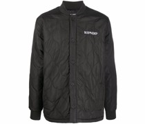 Kapuzenjacke mit Logo-Print