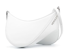 Schultertasche mit Logo-Schild