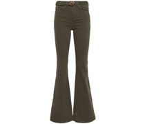 Flora Bootcut-Jeans mit hohem Bund