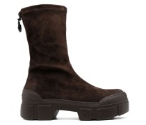 Stiefeletten aus Wildleder 40mm