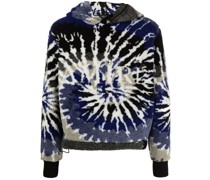 Hoodie mit Batikmuster