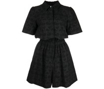 Kurzärmeliger Playsuit