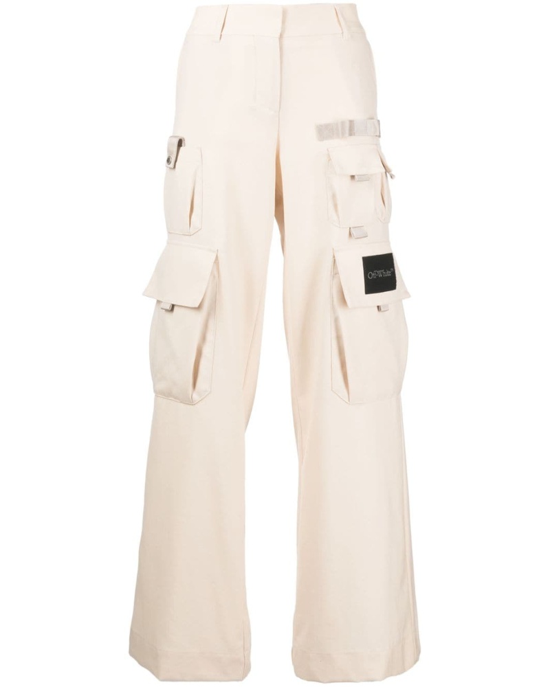 OFF-WHITE Damen Weite Toybox Cargohose