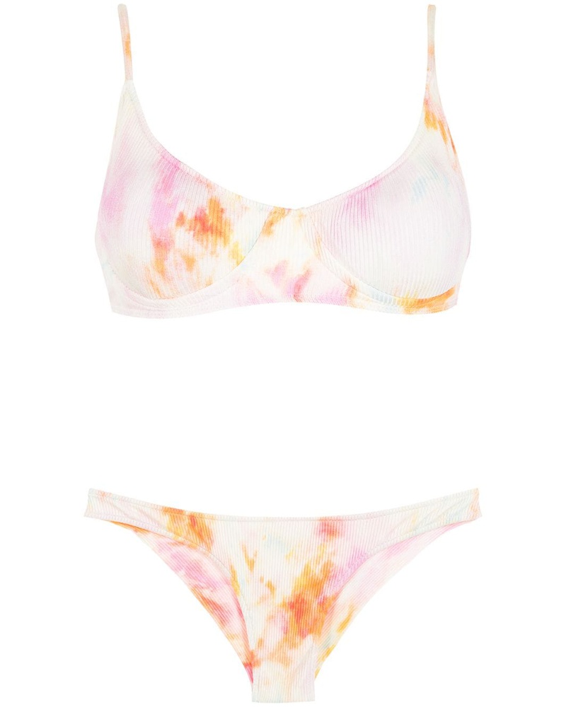BRIGITTE Damen Bikini mit Batikmuster