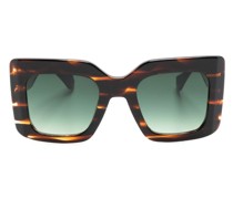 Sonnenbrille mit eckiger Form