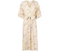 Minikleid mit Ketten-Print