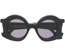 Sonnenbrille mit rundem Gestell