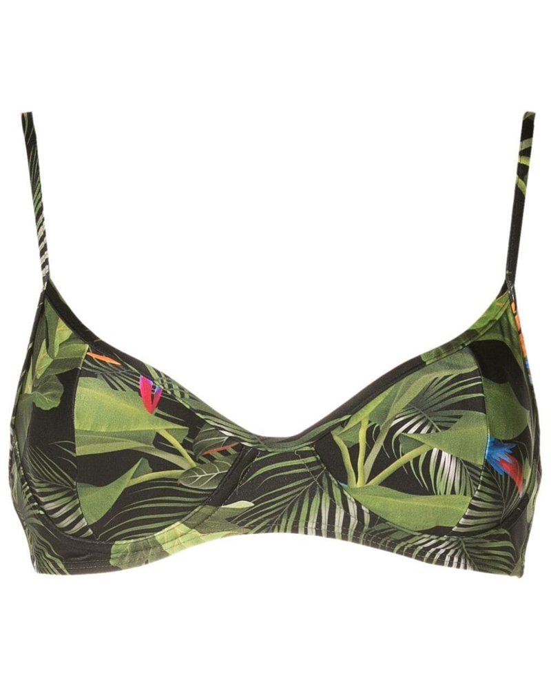 Lygia & Nanny Damen Bikinioberteil mit botanischem Print