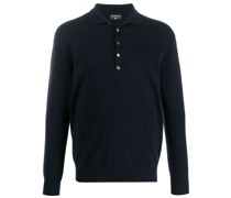 '007' Poloshirt mit Knöpfen