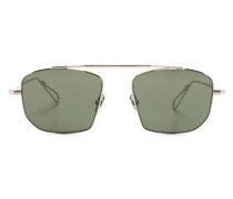 Pilotenbrille mit eckigem Gestell