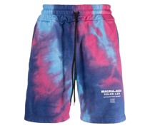 Shorts mit grafischem Print